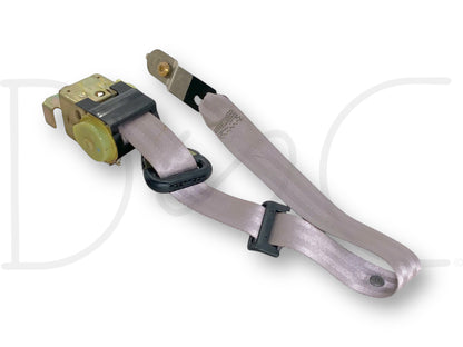 99-04 Ford F250 F350 RH Right Passenger Rear Seat Belt Seatbelt Gray OE