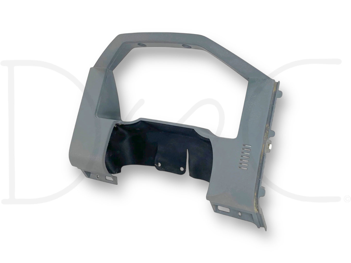 11-16 Ford F250 F350 Super Duty Dash Bezel Gauge Cluster Trim Panel Gray OE