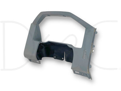 11-16 Ford F250 F350 Super Duty Dash Bezel Gauge Cluster Trim Panel Gray OE