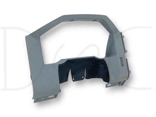 11-16 Ford F250 F350 Super Duty Dash Bezel Gauge Cluster Trim Panel Gray OE