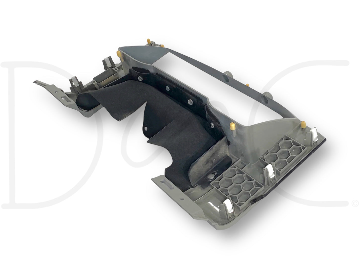 11-16 Ford F250 F350 Super Duty Dash Bezel Gauge Cluster Trim Panel Gray OE