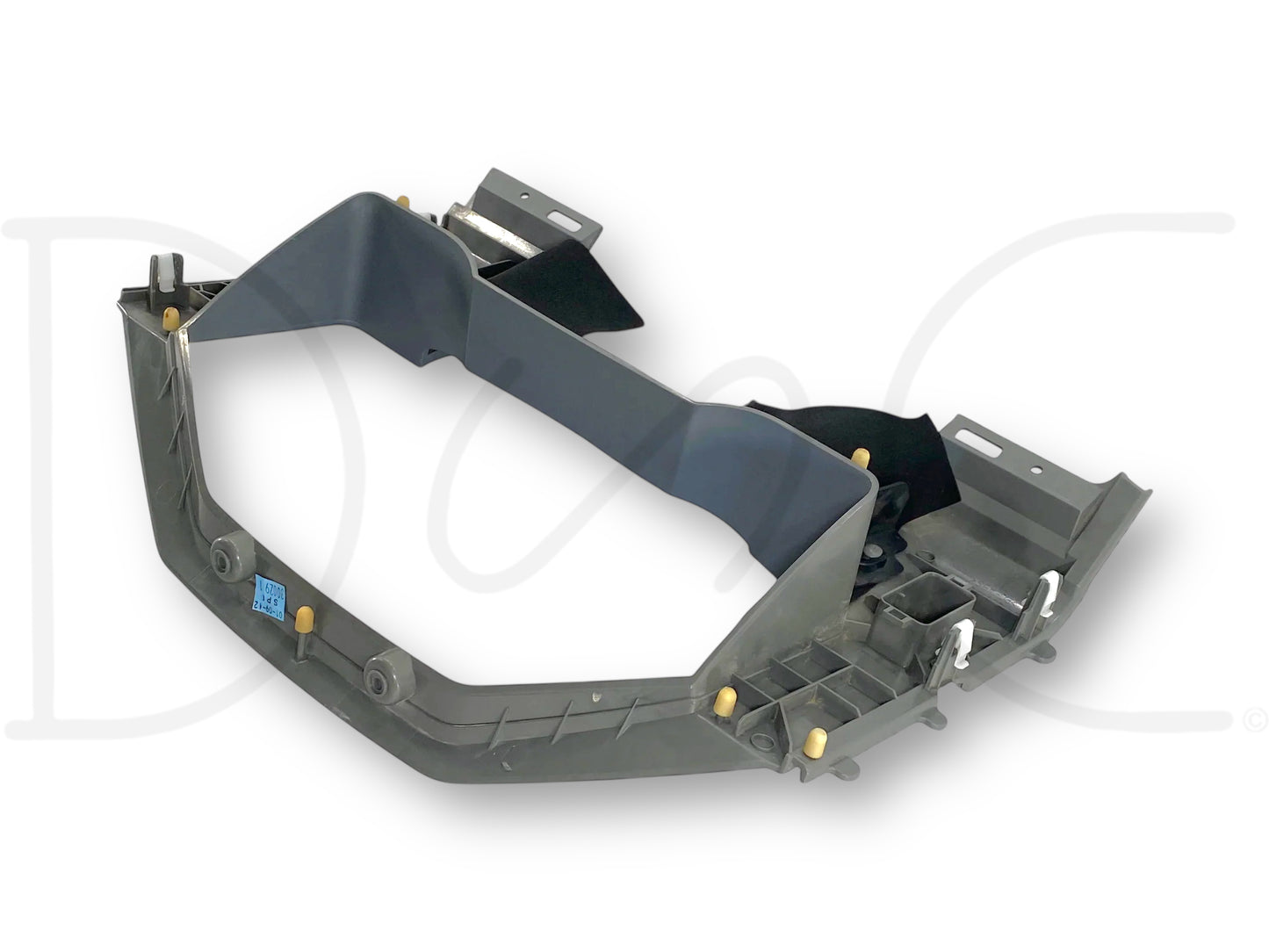 11-16 Ford F250 F350 Super Duty Dash Bezel Gauge Cluster Trim Panel Gray OE