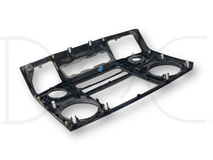 11-15 Ford F250 F350 Super Duty Dash Bezel Radio Center Trim Panel Black *Blem*