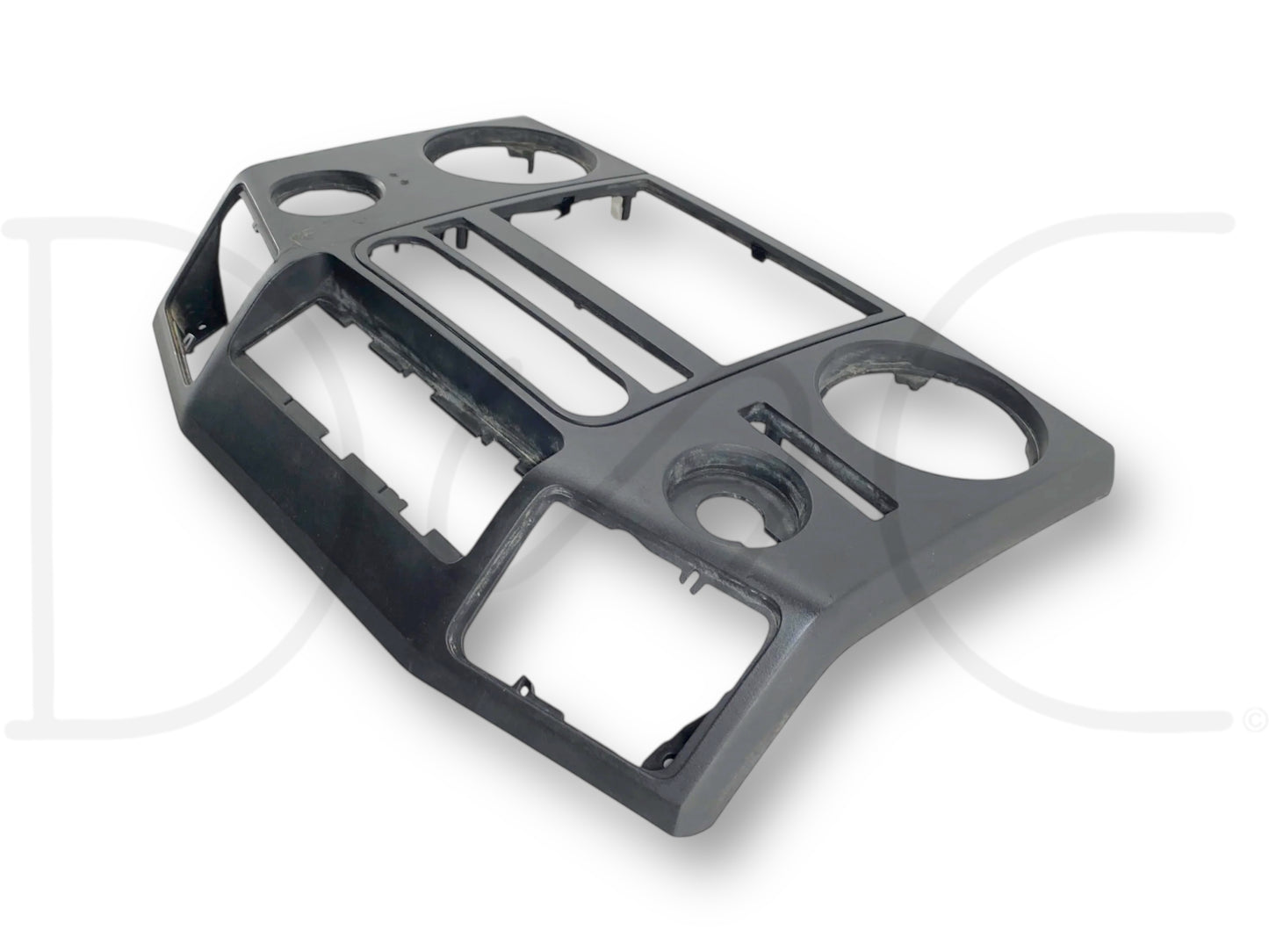 11-15 Ford F250 F350 Super Duty Dash Bezel Radio Center Trim Panel Black *Blem*