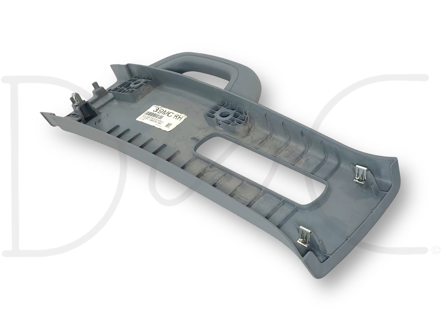 11-16 Ford F250 F350 Rear Grab Handle B-Pillar Trim RH Right Passenger Gray