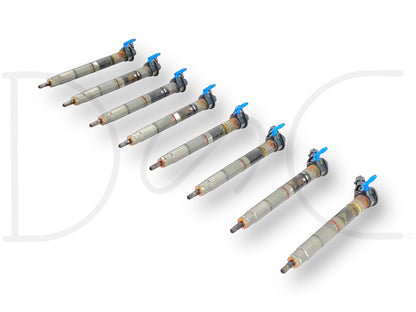 11-14 Ford 6.7 6.7L Diesel Fuel Injector Set (8) Injectors Bc3Q-9K546-Ad Cores