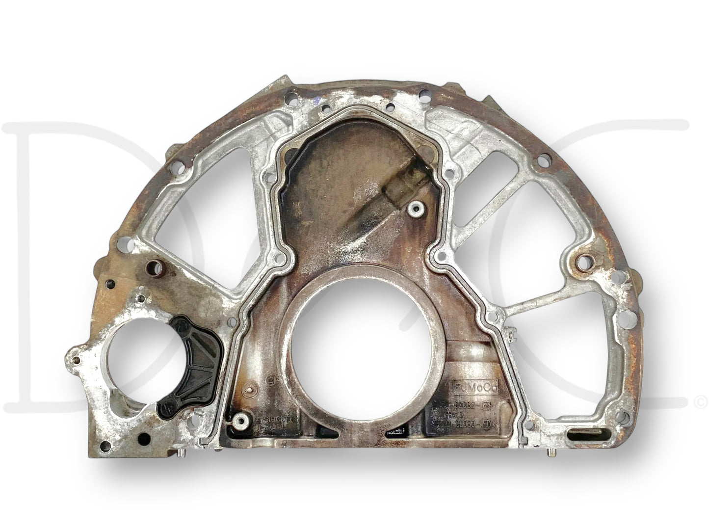 11-14 Ford F250 F350 6.7 Rear Engine Cover Transmission Adapter Plate OEM