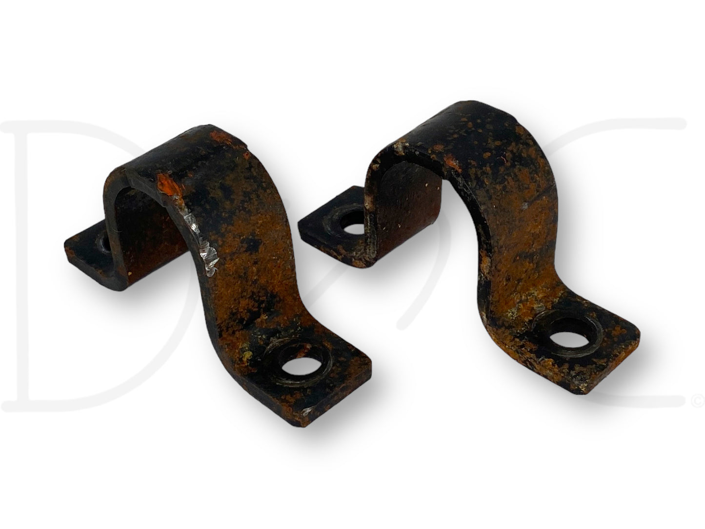 08-16 Ford F250 F350 Front Sway Bar Bushing Brackets Bracket Set OE 7C34-3B353