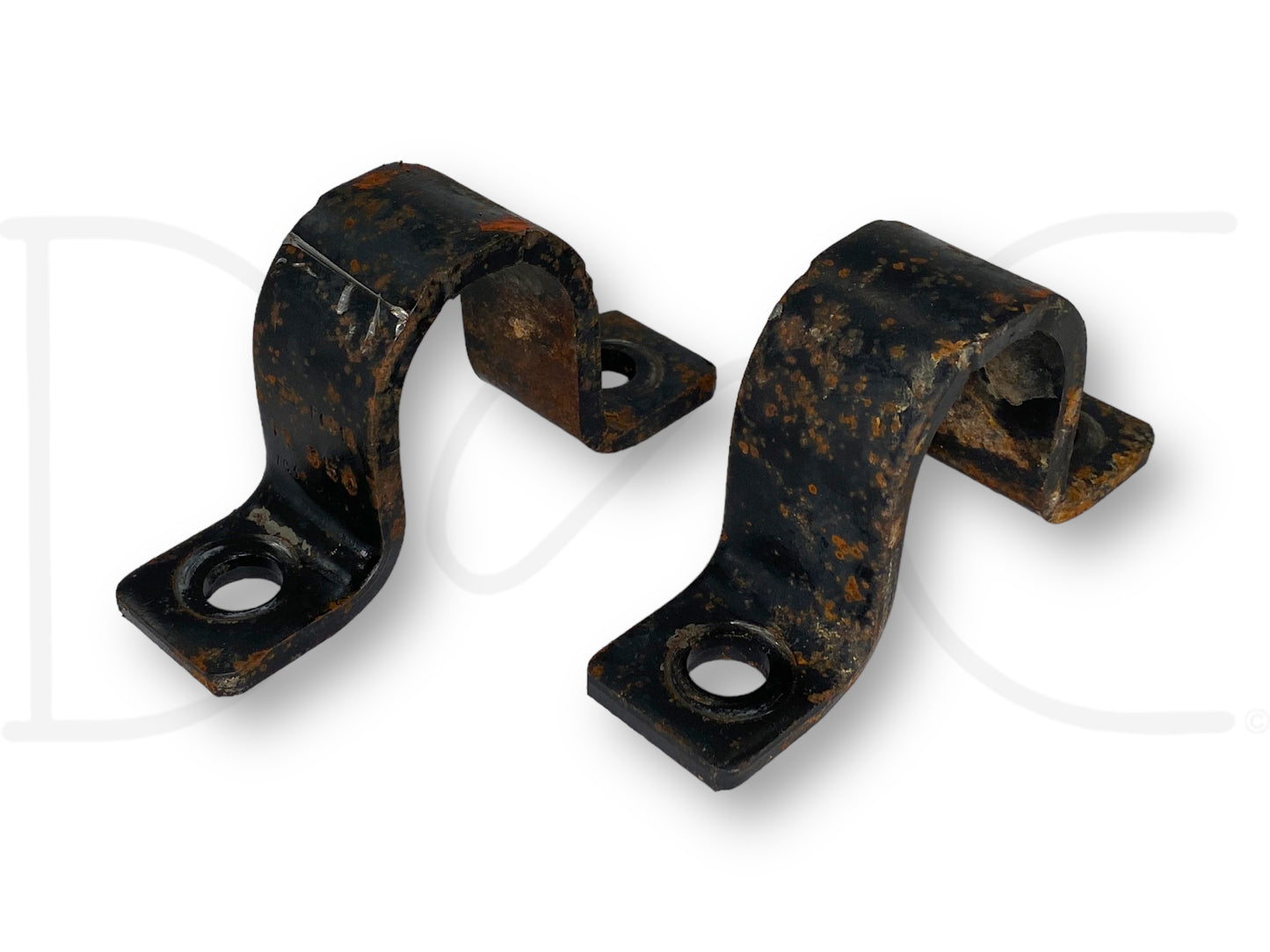 08-16 Ford F250 F350 Front Sway Bar Bushing Brackets Bracket Set OE 7C34-3B353