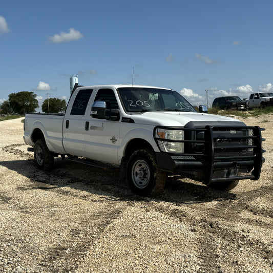11-16 Ford F250 F350 Super Duty Hood Z1 White