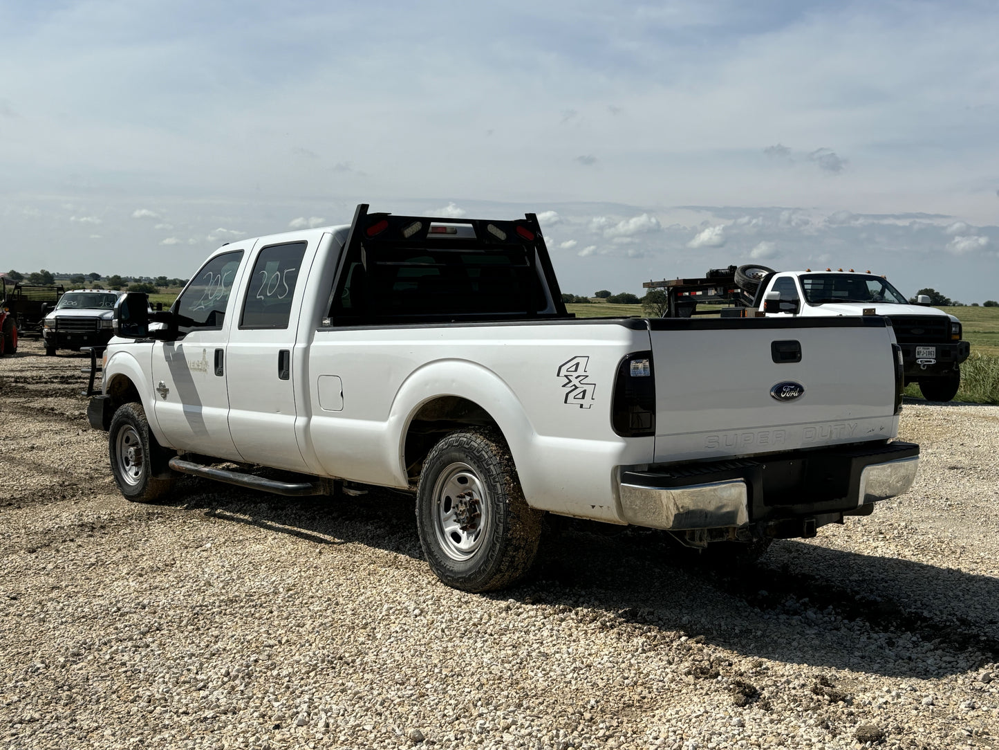 11-16 Ford F250 F350 Super Duty Hood Z1 White