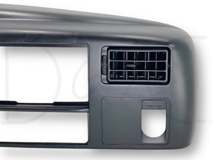 02-04 Ford F250 F350 Harley Davidson Dash Bezel Cluster Trim Panel Black OEM