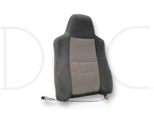 02-07 Ford F250 F350 XLT Sport RH Right Passenger Seat Back Cushion Black