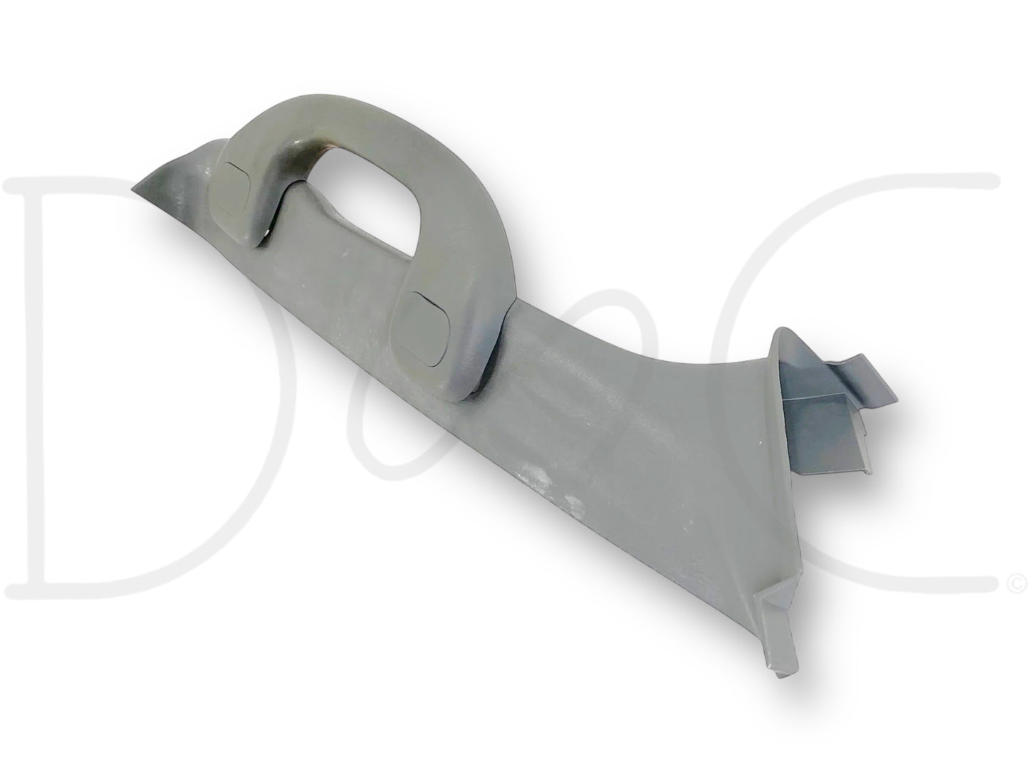 03-07 Ford F250 F350 RH Right Passenger A-Pillar Trim Grab Handle Gray OE