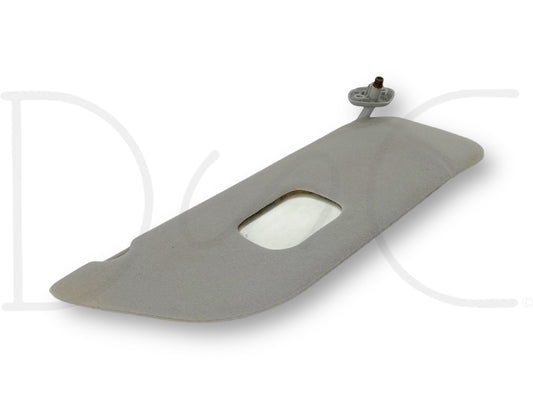 02-07 Ford F250 F350 RH Right Passenger Sun Visor Gray W/ Mirror OEM