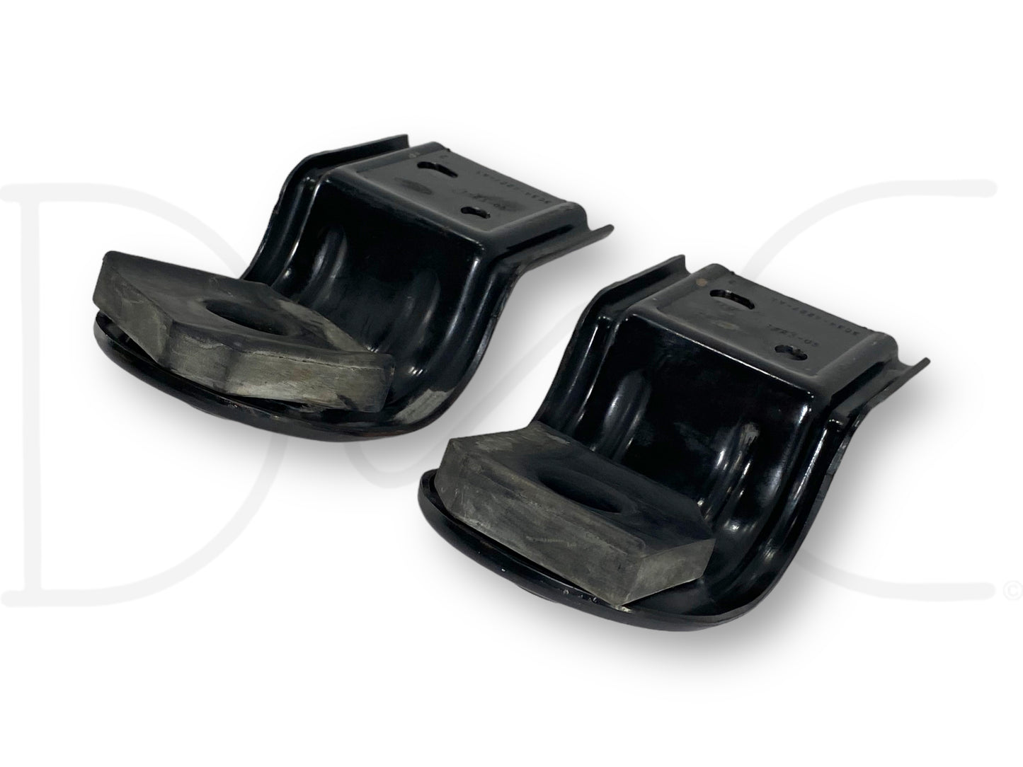 03-07 Ford F250 F350 Upper Radiator Mount Bracket Pair OE Brackets