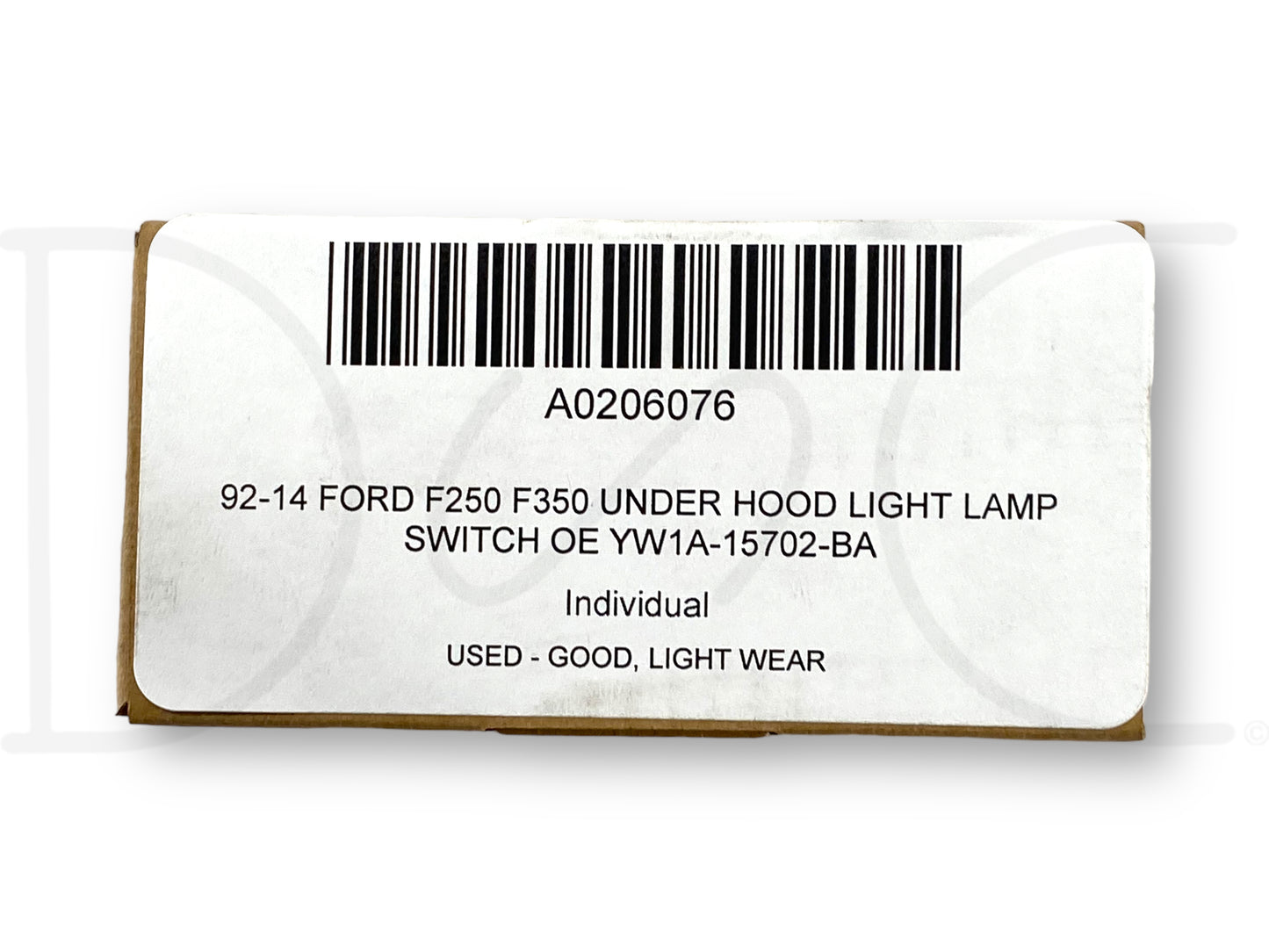 92-14 Ford F250 F350 Under Hood Light Lamp Switch OE Yw1A-15702-BA