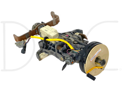 02-04 Ford F250 F350 Tilt Steering Column Auto Trans W/ Key & Clockspring