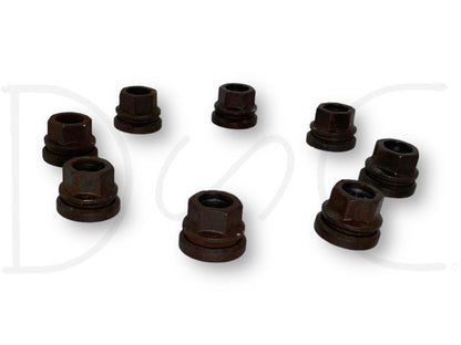 03-16 Ford F250 F350 Lug Nuts Set Of 8 Fine Thread OEM Lug Nut Set M14-1.5