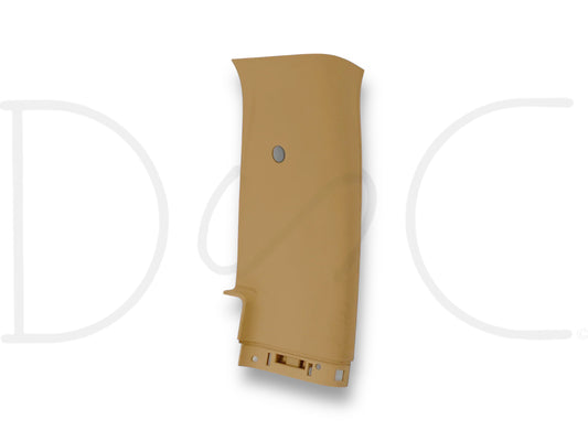 11-16 Ford F250 F350 Crew Cab Left LH C Pillar Upper Trim Cover Panel Tan OE