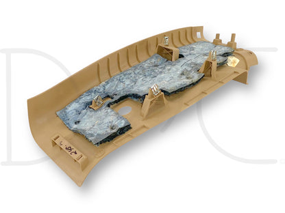 11-16 Ford F250 F350 Crew Cab Right RH C Pillar Upper Trim Cover Panel Tan