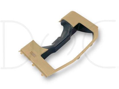 11-16 Ford F250 F350 Super Duty Dash Bezel Gauge Cluster Trim Panel Tan OE