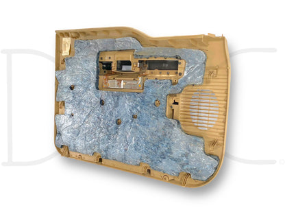 11-16 Ford F250 F350 Lariat RH Right Passenger Front Door Panel Tan OE