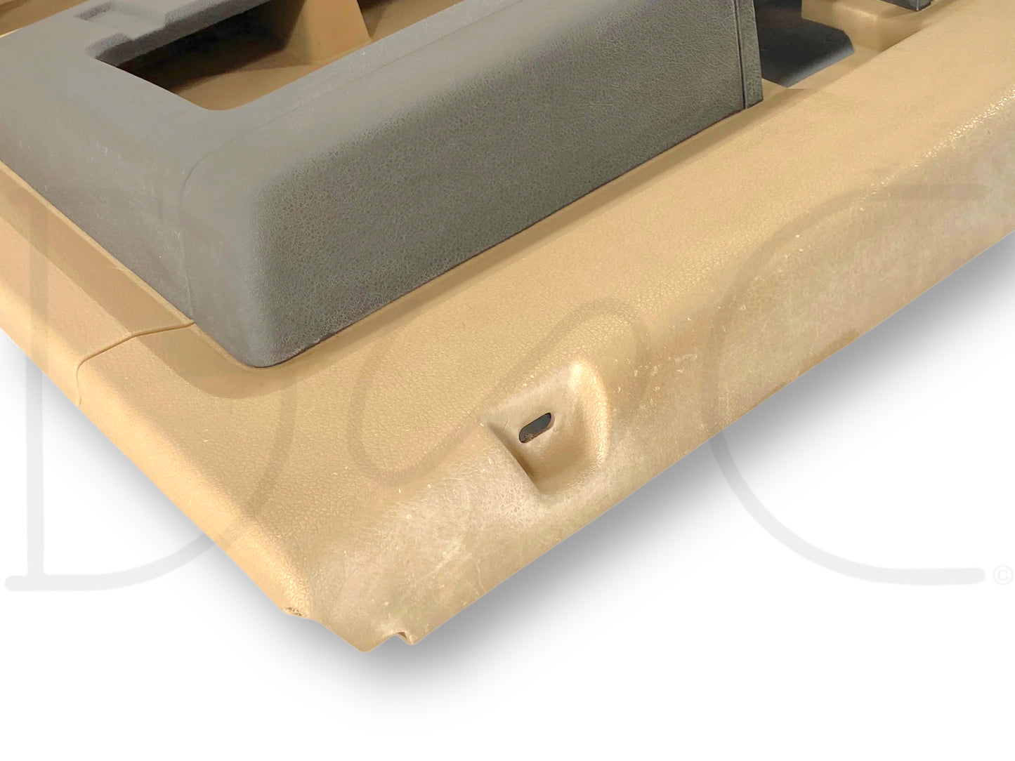 11-16 Ford F250 F350 Lariat RH Right Passenger Front Door Panel Tan OE