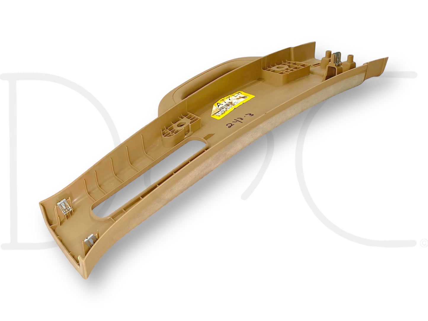 11-16 Ford F250 F350 Rear Grab Handle B-Pillar Trim LH Left Driver Tan OE