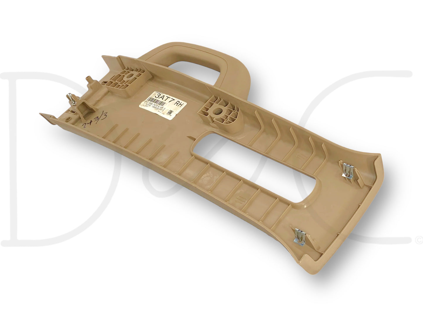 11-16 Ford F250 F350 Rear Grab Handle B-Pillar Trim RH Right Passenger Tan