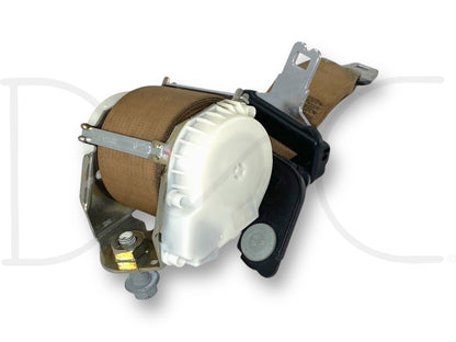 11-16 Ford F250 F350 Crew Cab Rear Center Seat Belt Seatbelt Tan OE