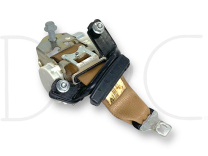 11-16 Ford F250 F350 Crew Cab Rear Center Seat Belt Seatbelt Tan OE