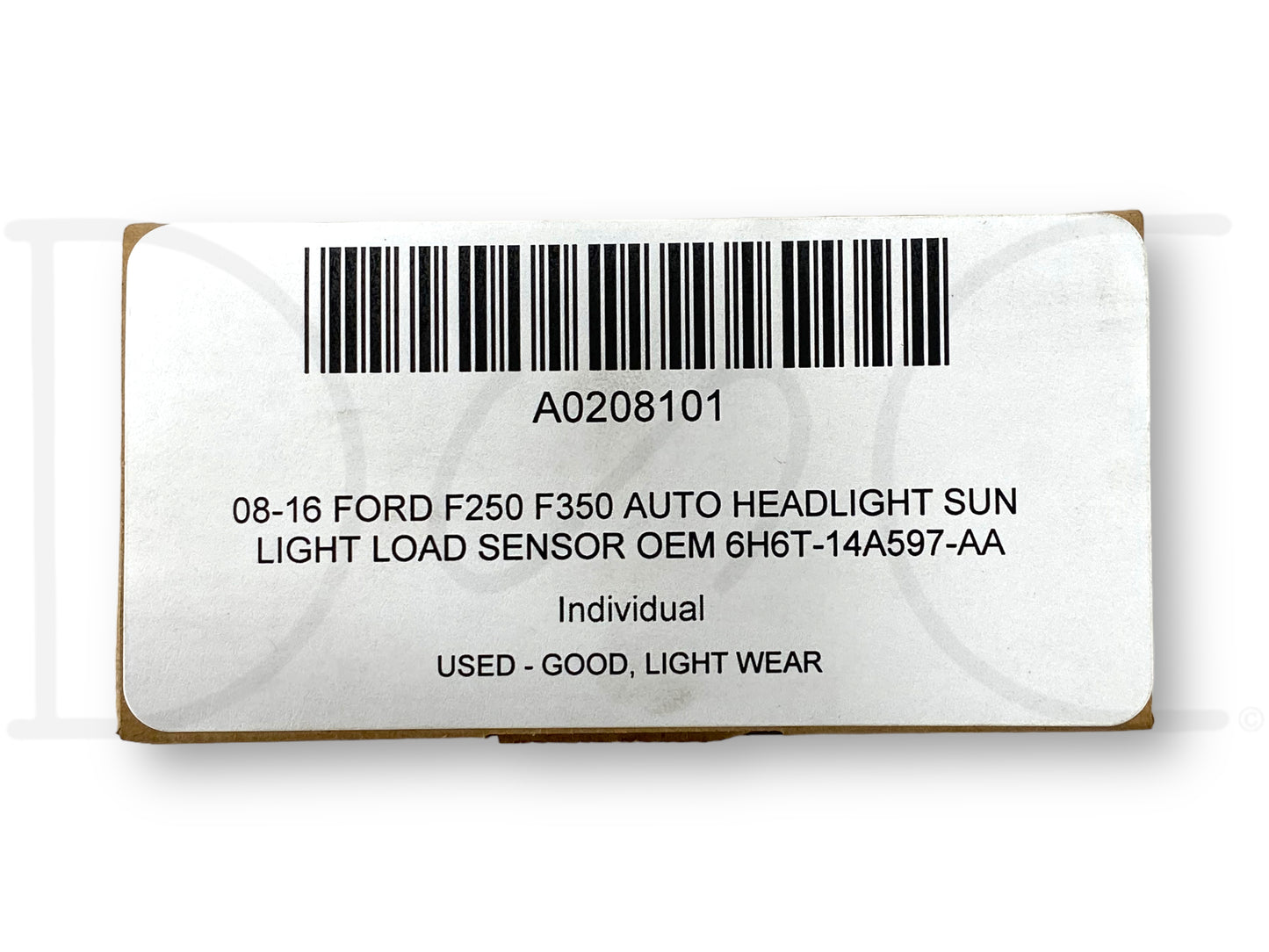 08-16 Ford F250 F350 Auto Headlight Sun Light Load Sensor OEM 6H6T-14A597-Aa