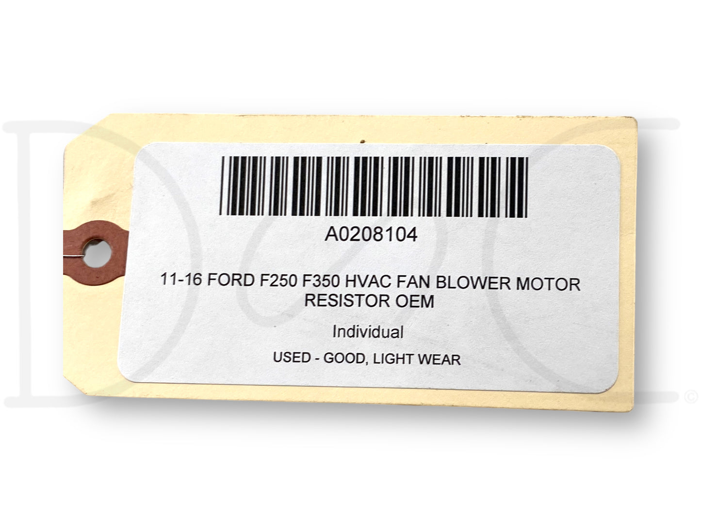 11-16 Ford F250 F350 HVAC Fan Blower Motor Resistor OEM