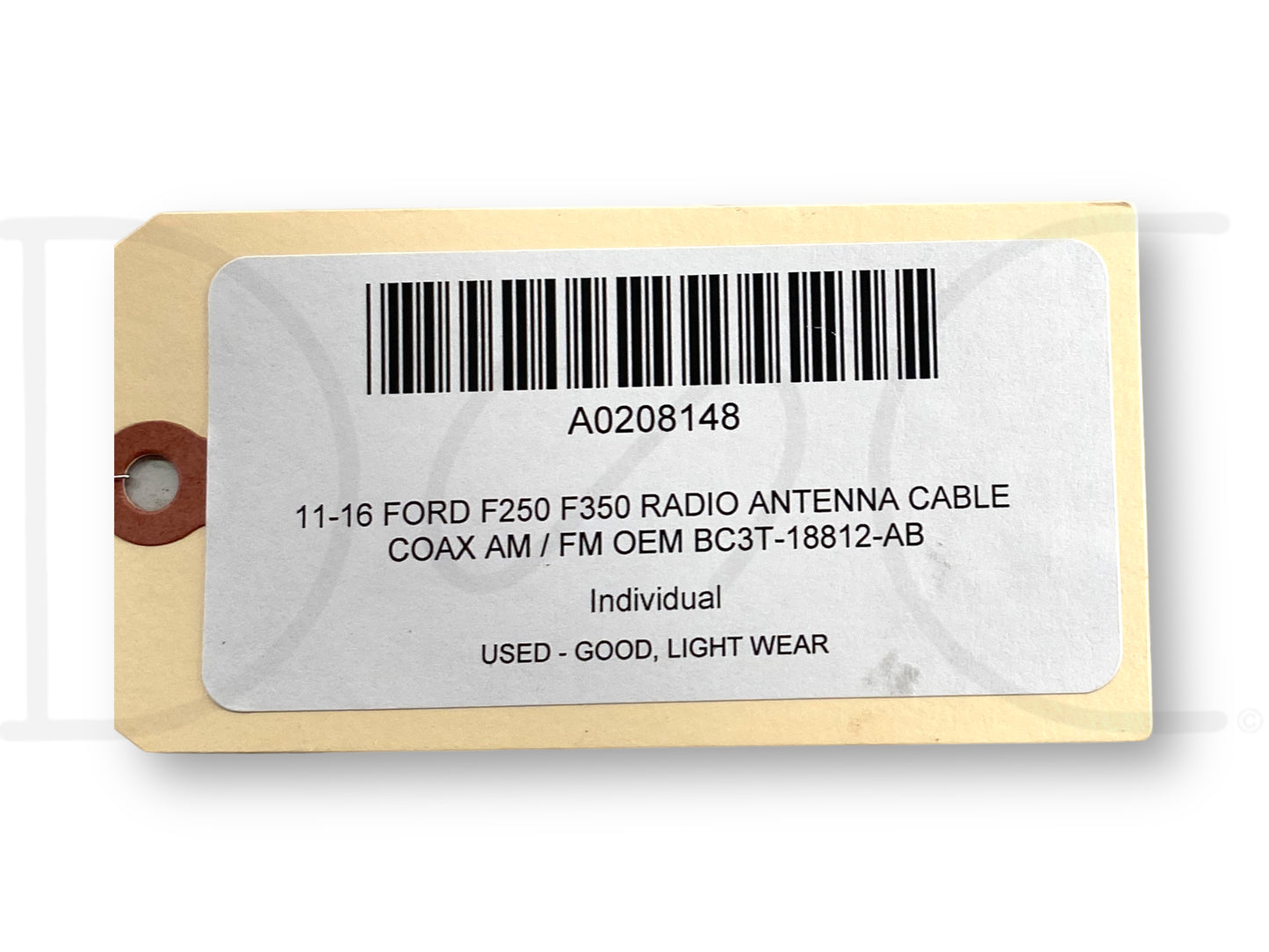 11-16 Ford F250 F350 Radio Antenna Cable Coax AM / FM OEM Bc3T-18812-AB