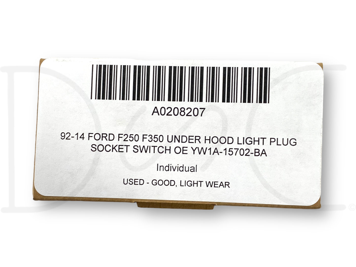 92-14 Ford F250 F350 Under Hood Light Plug Socket Switch OE Yw1A-15702-BA