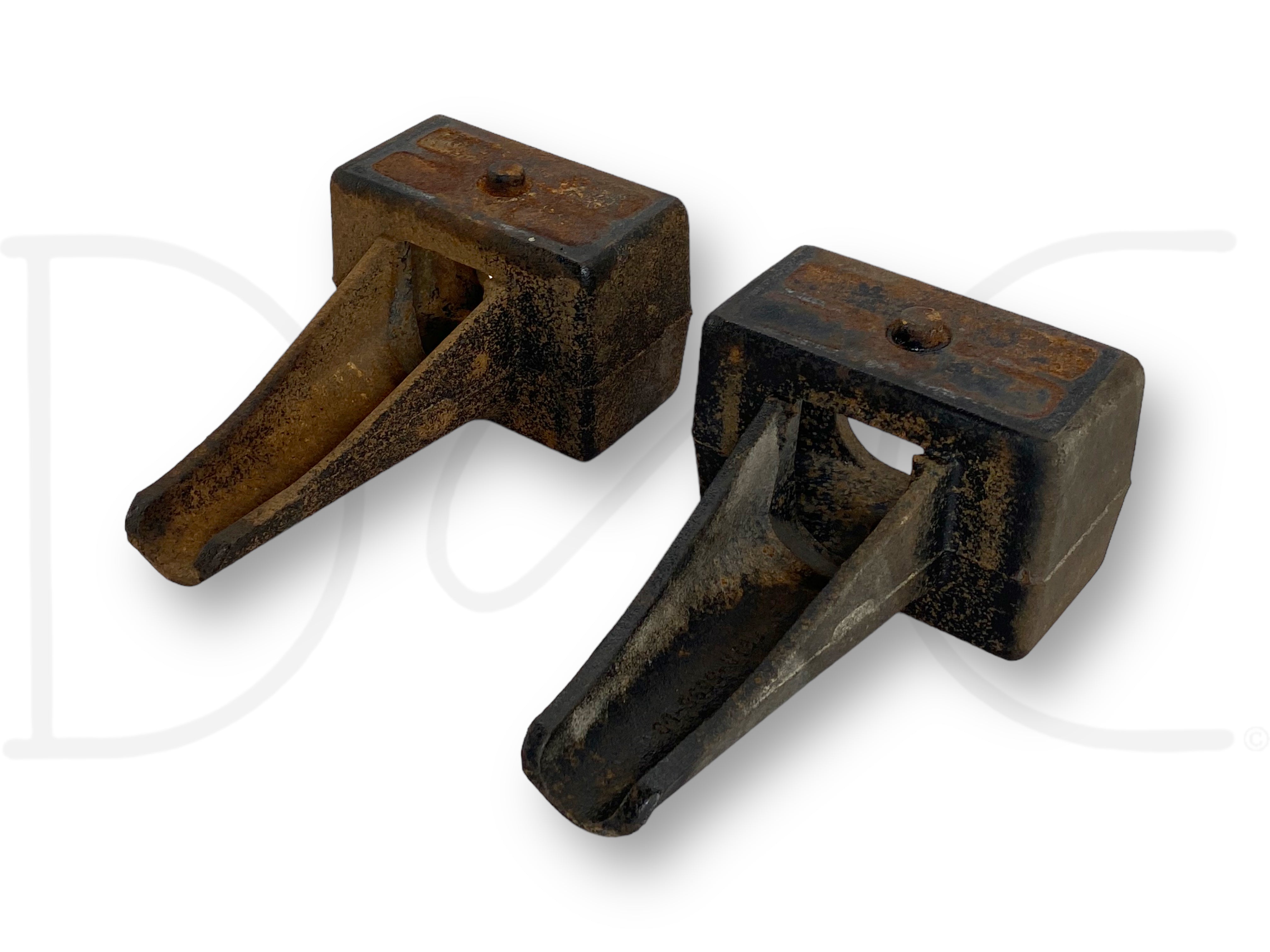 99-16 Ford F250 F350 OEM REAR LEAF SPRING SPACER LIFT BLOCK SET 3.75 ...