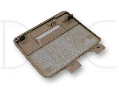 92-97 Ford F250 F350 Lower Dash Fuse Panel Cover Trim Mocha Tan OE F2Tb-15045D64