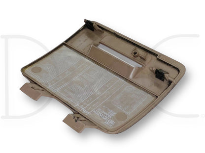92-97 Ford F250 F350 Lower Dash Fuse Panel Cover Trim Mocha Tan OE F2Tb-15045D64