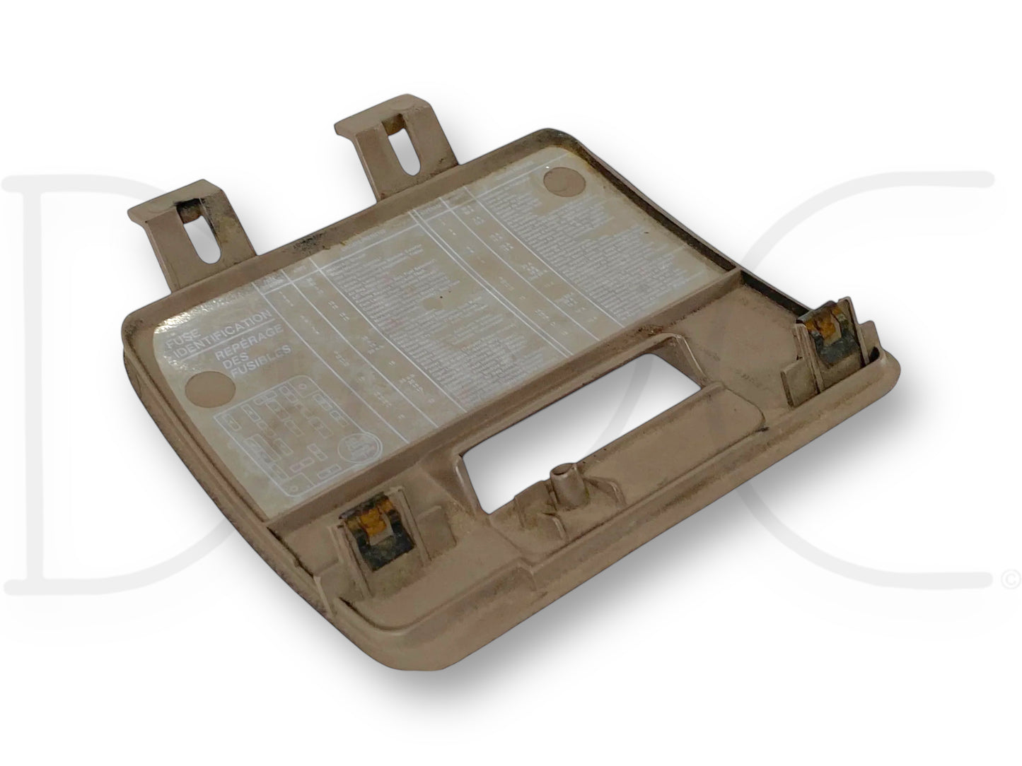 92-97 Ford F250 F350 Lower Dash Fuse Panel Cover Trim Mocha Tan OE F2Tb-15045D64