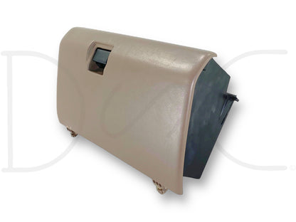 92-97 Ford F250 F350 Dash Glove Box Storage Bin Compartment Mocha Tan OE