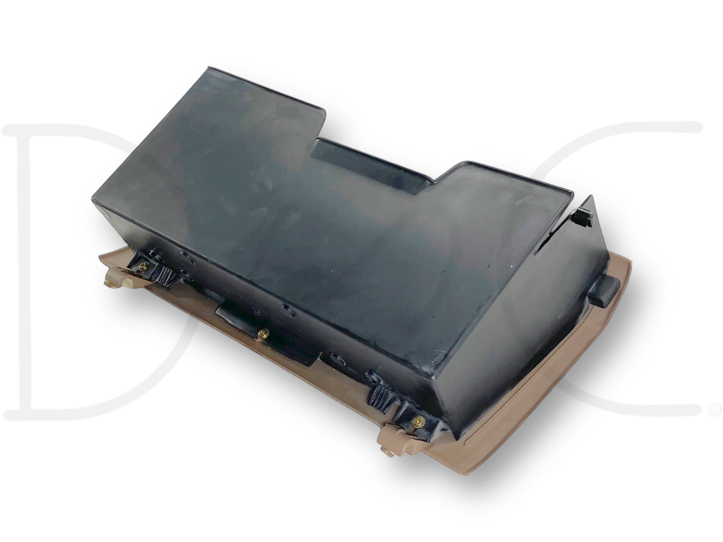 92-97 Ford F250 F350 Dash Glove Box Storage Bin Compartment Mocha Tan OE