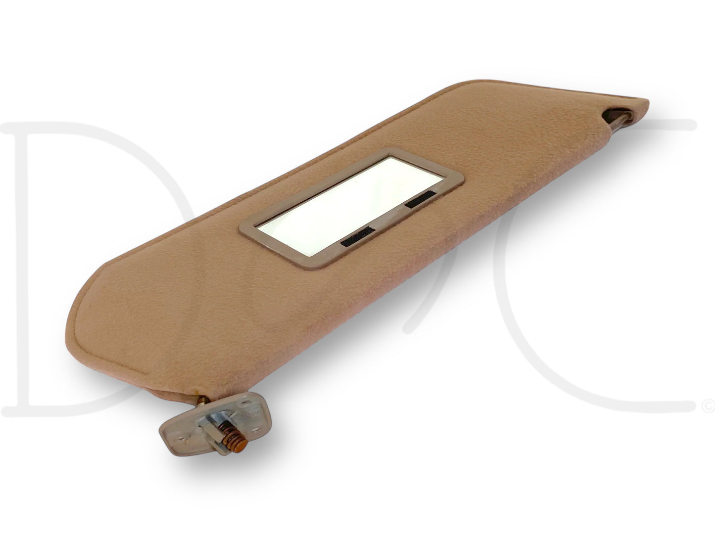 92-97 Ford F250 F350 RH Right Passenger Sun Visor Tan OEM