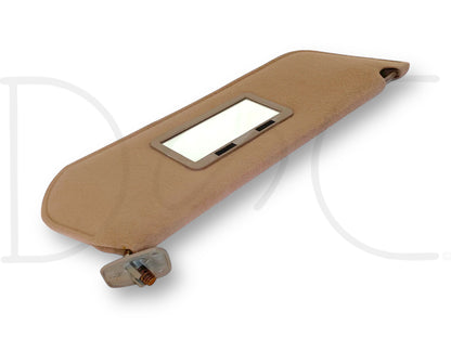 92-97 Ford F250 F350 RH Right Passenger Sun Visor Tan OEM