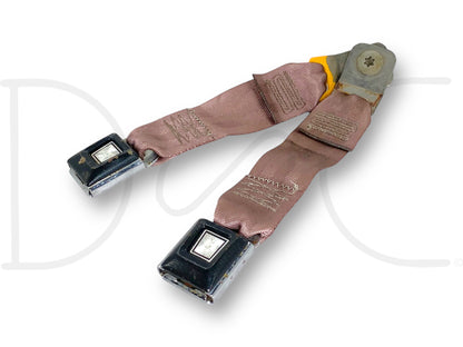 94-97 Ford F250 F350 Rear Seat Belt Seatbelt Latch Buckle Assembly Tan OE