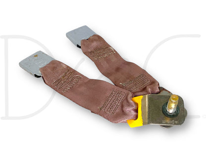 94-97 Ford F250 F350 Rear Seat Belt Seatbelt Latch Buckle Assembly Tan OE