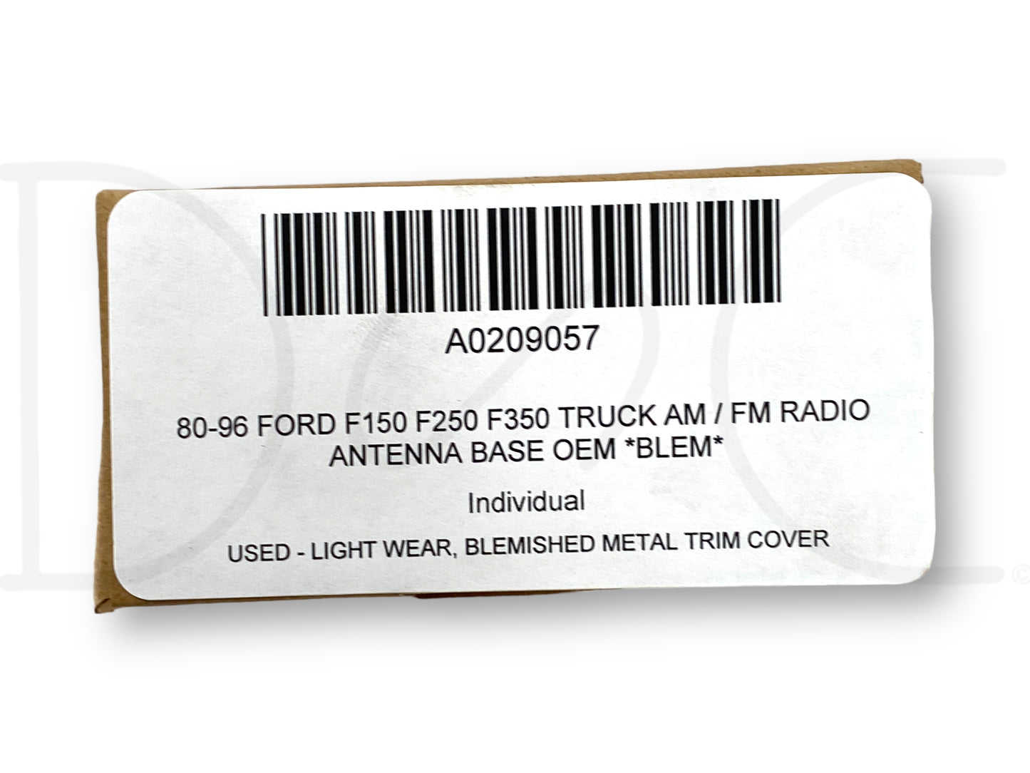 80-96 Ford F150 F250 F350 Truck AM / FM Radio Antenna Base OEM *Blem*