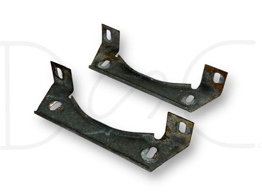 92-97 Ford F250 F350 Header Panel To Core Support Bracket Set OE Brackets