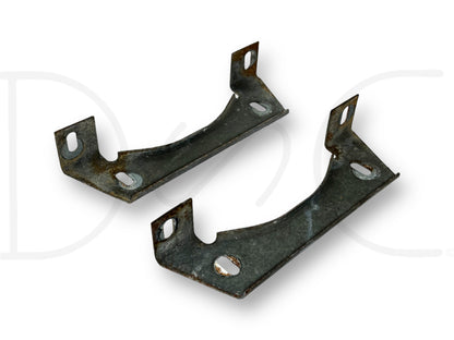 92-97 Ford F250 F350 Header Panel To Core Support Bracket Set OE Brackets