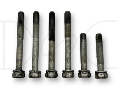 94-97 Ford F250 F350 7.3 7.3L E4OD Auto Transmission Bolts Bolt Set (6) OEM